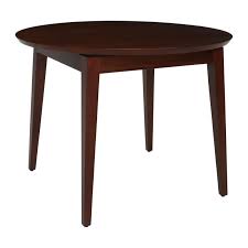 Reclaimed wood top side table. Heron Round Dining Table Small