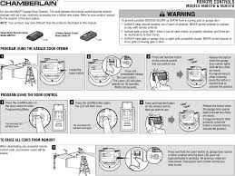 I have 2 doors and a total of 4 remotes. How To Program Chamberlain Garage Door Opener 953estd The Door