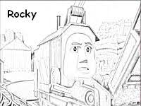 Turn on the printer and click on the drawing of paw patrol. Rocky The Crane Coloring Pages For Hours Of Fun Thomas The Train