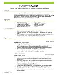 Resume tips for specific fields arts and communication. Sales Manager Cv Template Cv Samples Examples