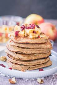 I recommend cooking these greek yogurt pancakes in melted butter for the. Apple Oatmeal Pancakes Natalie S Health