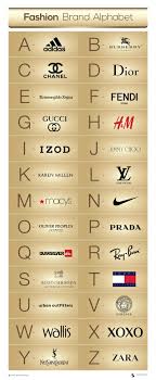 After research, we came up with the creative fashion brand name that makes your if you starting or opening your own fashion brand or fashion company and want a unique name that shows your message to the fashion lover and. Fashion Brand Alphabet On Behance