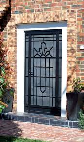 Art Deco Steel Door Porch Enclosure The Superior Door Company Security Door Doors Porch Enclosures
