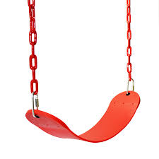 Flat rubber seat witheyebolts attached and aluminum insert. China Heavy Duty Chain Swing Outdoor Garden Kids Belt Rubber Swing Seat China Swing Seat And Swing Price