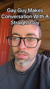 Gay Men Talking to Straight Man