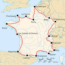 Carte tours de france 2015. 1922 Tour De France Wikipedia