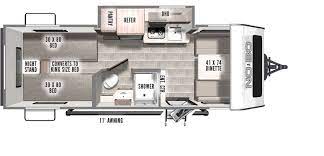 This travel trailer takes comfort to a whole new level and comfortably sleeps 2. No Boundaries Nb16 2 Forest River Rv Manufacturer Of Travel Trailers Fifth Wheels Tent Campers Motorhomes
