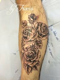 Rose Tattoo Done By Travis Allen At Twisted Tattoo Yaxley Www Twistedtattoo Co Uk Or Fine Us On Facebook Tattoo Work Rose Tattoo Black And Grey Tattoos