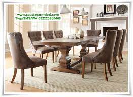 Set Meja Makan Minimalis Modern Meja Makan Kayu Meja Makan Minimalis Terb Double Pedestal Dining Table Rectangular Dining Room Table Dining Room Table Chairs