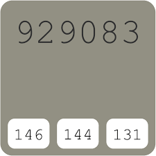 So, in a color code, there are 3 bytes (24 bits). Gm General Motors Silver Beige 929083 Hex Color Code Rgb And Paints