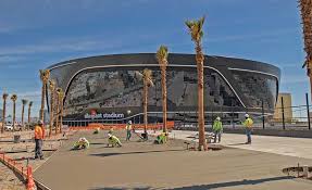 Allegiant stadium can hold approximately 65,000 football fans. New Las Vegas Stadium Sprints To The Finish Line 2020 06 15 Engineering News Record