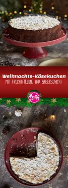 Weihnachts Kasekuchen Mit Fruchtfullung Und Baiserschicht Weihnachtskasekuchen Kuchen Und Torten Rezepte Kuchen Und Torten