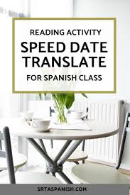 Check Out This Quick Easy And Fun Reading Activity For Your Middle School Or High Schoo Spanish Curriculum High School Spanish Classroom Spanish Lesson Plans