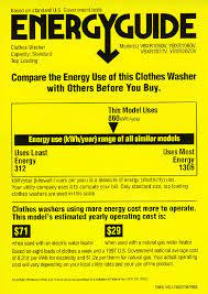 The energy guide will list information such as Energyguide Labels Eastern Maine Electric Cooperative Inc
