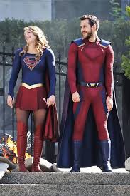 When did chris wood of supergirl get married? Supergirl Melissabenoist Chriswood Bts Supergirl Tv Melissa Supergirl Supergirl Dc