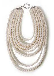 Layered Pearl Necklace Boston Proper