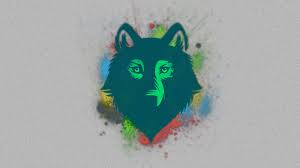 Neon drips in navy blue background hello kitty wallpaper. Download 1920x1080 Hd Wallpaper Wolf Muzzle Graffiti Drip Desktop Backgrounds Hd