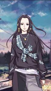 Boa Hancock Ilustrasi Karakter Animasi Gadis Animasi