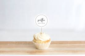 Download Cupcake Dessert Label Mockup Psd Mockup Free Download Psd Mockup Branding