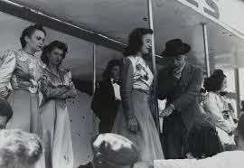 Bonhams Skinner : Jack Delano (1914-1977); Girlie Show at Rutland, Vermont  Fair;