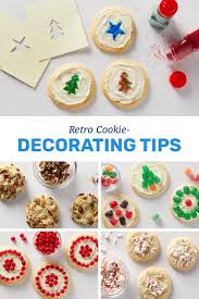 Bring your littles into the kitchen and unleash their cookie creativity—not chaos! Delightfully Retro Cookie Decorating Tips From 1964 Cookies Recipes Christmas Christmas Food Cookie Decorating
