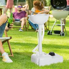 outsunny portable kitchen camping
