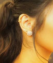 Ear gauging involves stretching out the skin to form a large hole. Chie Filomeno Had Multiple Piercings At The Abs Cbn Ball
