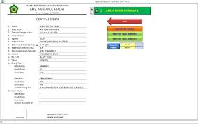Berikut ini aplikasi raport excel mi mts ma kurikulum 2013 (k13) tahun pelajaran 2020/2021 yang dapat digunakan untuk pengisian nilai rapor secara manual baik di jenjang madrasah ibtidaiyah (mi), madrasah tsanawiyah (mts), maupun madrasah aliyah. Aplikasi Raport Ktsp Baru Mts Anwarul Maliki Sukorejo
