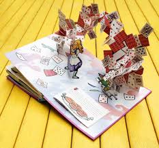 Alice In Wonderland Pop Up Book Pop Up Book Alice In Wonderland Book Alice In Wonderland