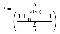sinking fund formula calculator