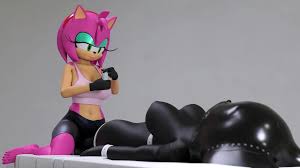Femdom Amy denied Rougess Cum