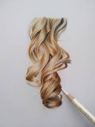 How To Draw Hair Tutorial Drawing Realistic Blonde Hair Bestpaintingrealistic Blonde Dr In 2020 Realistic Hair Drawing Color Pencil Drawing How To Draw Hair