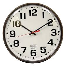 Como un reloj, como un reloj suizo loc advlocución adverbial: Ability One Reloj Redondo Analogo Diametro Total 12 3 4 Plastico Relojes 5lg30 6645 00 530 3342 Grainger Mexico