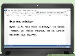 Citing poetry in mla style ppt video online download. Quoting A Poem In An Essay