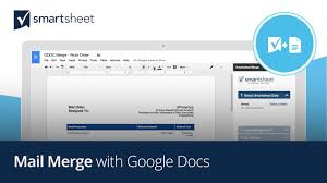 how to mail merge and create custom google docs from smartsheet data