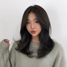 Korean Hair Style Wedding Makeup Korean Long Hair Bangs With Medium Hair Korean Hair Color