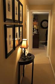 I Like This Photo Display Narrow Hallway Decorating Home Decor Hall Decor