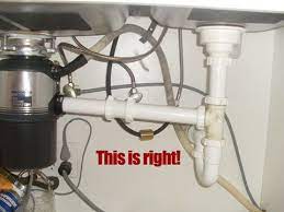 Double kitchen sink plumbing with dishwasher and garbage disposal clog. Standing Water In Dishwasher Dishwasher Wont Drain Dishwasher Installation Dishwasher Drain Hose