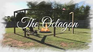 Can't wait to actually get to use it! How To Octagon Fire Pit W Swing Youtube