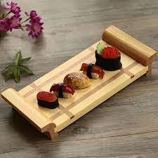 The sushi traditional japanese food. Japan Style Creative Bamboo Sushi Plate Shiraki Platter Sashimi Serving Trays Traditional Cooking Utensils Tableware Sushi Plate Serving Traysushi Serving Plates Aliexpress