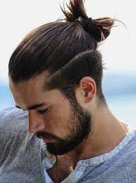 If the hair is well looked after, this style can suit almost any man and be attractive. Man Buns Best Men S Ponytail Hairstyles Mens Ponytail Hairstyles Long Hair Styles Men Boy Hairstyles