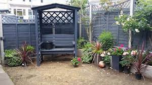 Cuprinol Urban Slate Arbour Slate Garden Cuprinol Urban Slate Back Gardens