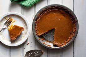 Banana Infused Pumpkin Pie Recipe Recipe Pumpkin Pie Eating Well Recipes Pumpkin Pie Recipes