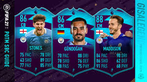 John stones features, here is what you need to know. Fifa 21 Premier League Potm Ilkay Gundogan James Maddison Or John Stones Sbc Prediction Guide Youtube