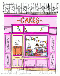 Jessicaleigh Design Cake Shop Food Illustrations Dinners For Kids