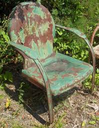 1940 S Gilkison Vintage Metal Chair Www Midcenturymetalchair Com Lawnchairs Vintage Metal Chairs Metal Lawn Chairs Metal Chairs