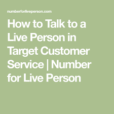 How To Talk To A Live Person In Target Customer Service Number For Live Person Target Customer Twitter Help Informative