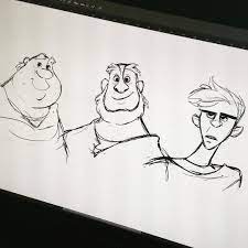 some guy faces for today s warmup character drawing drawing cartoon characters character design