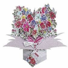 Hey belinda, i know i already wished you happy birthday' but i thought you needed some pretty flowers too. 3d Pop Up Card Happy Birthday Flowers Bouquet Mum Blank Greeting Cards For Her 6 45 Picclick Uk