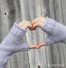 Wear them in style and get your hands cozy and warm too either you at home or going outdoors. Happy Hands Fingerless Mitts Free Pattern The Craft Patch